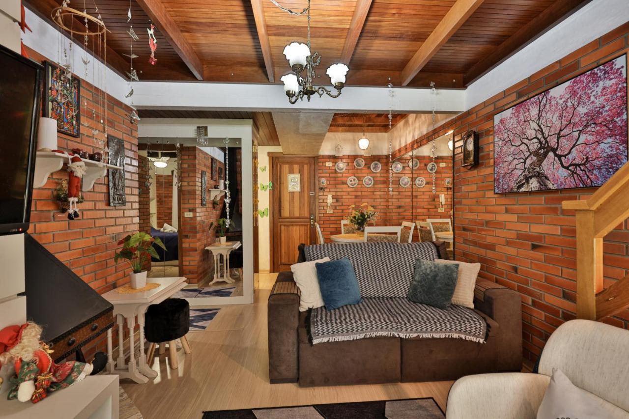 Duplex Tranquilo Pertinho Do Lago Gramado Bagian luar foto